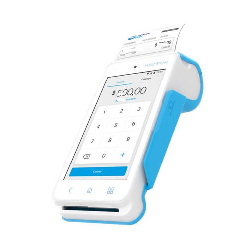 Lector De Tarjetas Cobros MercadoPago Point Smart 4g + KIT QR