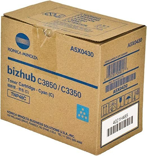 Original Konica Minolta Tnp48 c Cyan Toner For Bizhub C c