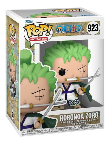 Imagen 2 de 2 de Funko Pop! 923 - One Piece - Roronoa Zoro