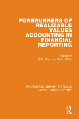 Libro Forerunners Of Realizable Values Accounting In Fina...