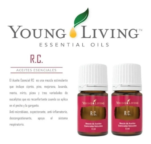 Rc Young Living 2pack Aceite Esencial 5ml
