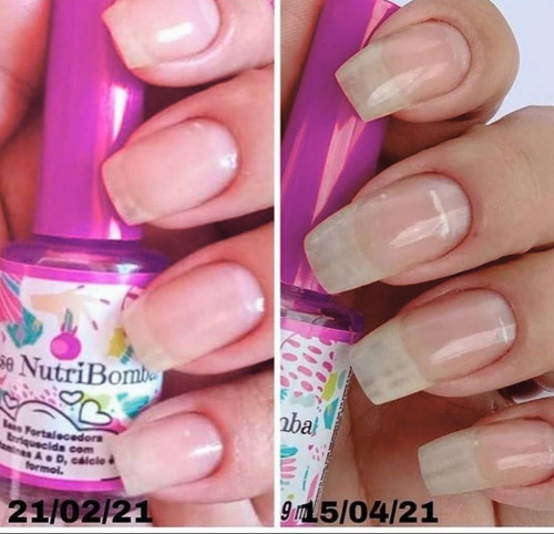 Imagem 7 de 7 de Base Nutribomba Fortalecedora De Unhas - Manicure Pedicure