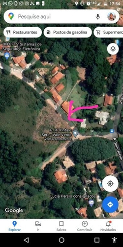 Imagem 2 de 6 de Terreno À Venda, 1687 M² Por R$ 285.000 - Vale Verde - Valinhos/sp - Te0605