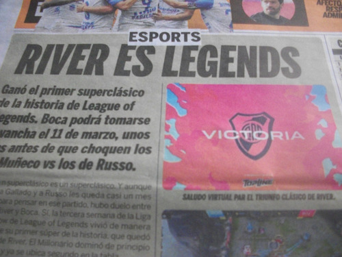 River - Boca - Liga Master Flow De League Of Legends 