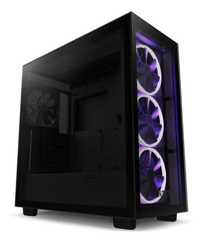 Gabinete Mid Tower Atx Nzxt H7 Elite Vidrio Templado Negro