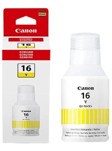 Tinta Canon Gi-16 Yellow 136 Ml Gx6010 Gx7010