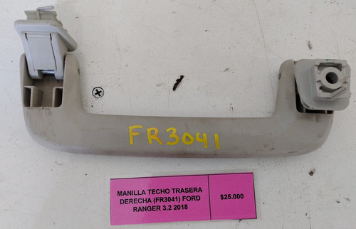Manilla Techo Trasera Derecha Ford Ranger 3.2 2018 