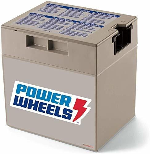Power Wheels - Batería Recargable De 12 Voltios, Empaque Est