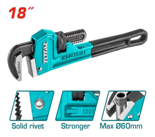Llave Stilson 18 Industrial Total Tht171186
