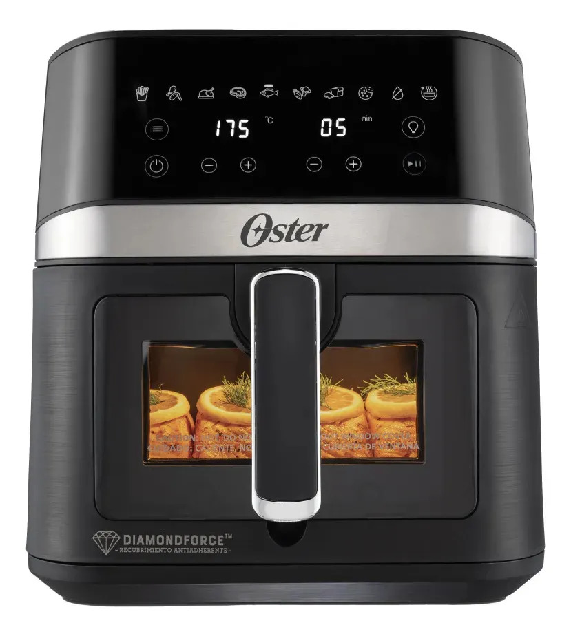 Freidora De Aire Oster, Panel Digital, 6 L, Ckstaf60wddf
