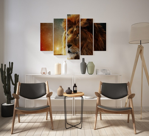 Quadros Decorativos Mdf TendĂȘncias Do Ano Combina Com Tudo Leao 359