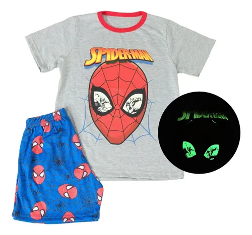 Pijama Hombre Ara a Ni o Brilla En La Oscuridad