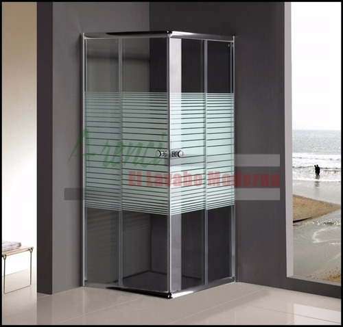 Imagen 2 de 5 de Arenci-ducha Baño Regadera Cancel 90x90 Mod. Aries 90 Sp