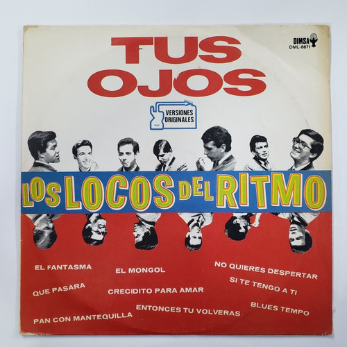 Los Locos Del Ritmo Tus Ojos Lp Como Nuevo 