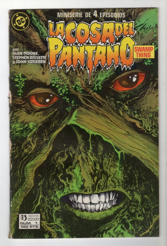 La Cosa Del Pantano Miniserie Completa. Alan Moore. Zinco