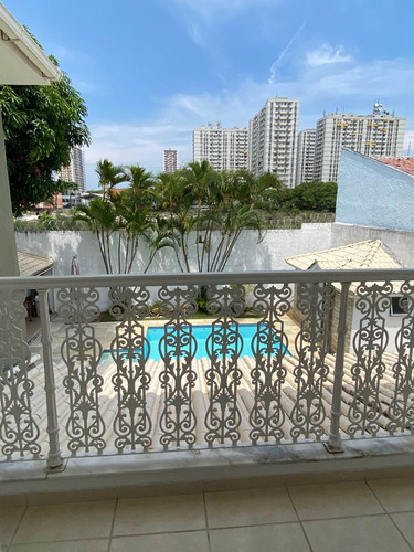 Imagem 9 de 30 de Barra Da Tijuca Mansão Duplex Em Condomínio De Alto Padrão Porteira Fechada 6 Quartos 405m2 617m2 Terreno - 2035 - 70435935