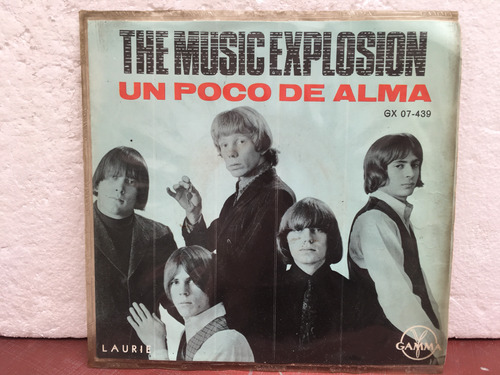 The Music Explosion, Un Poco De Alma, Disco Original 45 Rpm