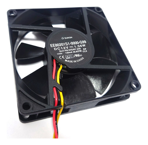 Fan Cooler Sunon Ee80201s1 12v 1.56 W 80mm X 80mm X 20mm