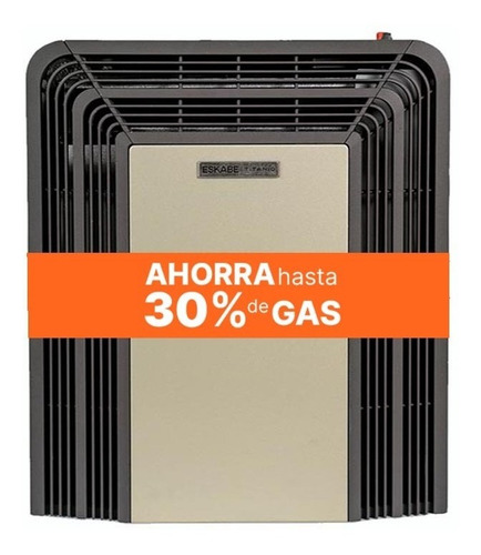 Calefactor A Gas Eskabe Tb Titanio 3000kcal Con Termostato!