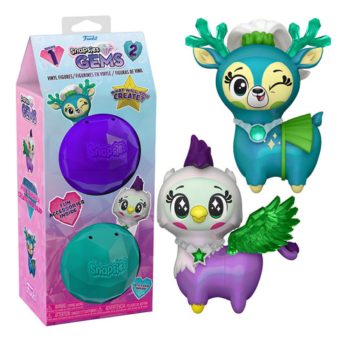 Funko: Snapsies Gem Serie - 2 Pack Mini Figura