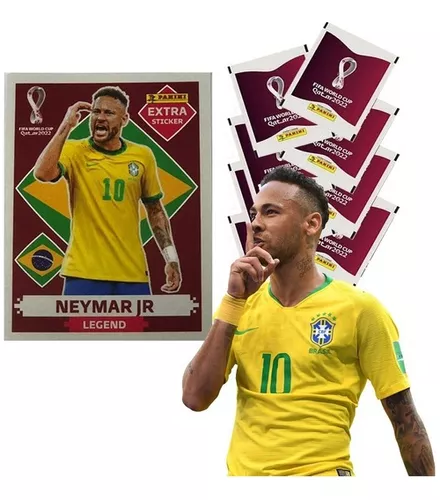 Figurinha Copa Neymar Ouro Legend, Comprar Novos & Usados