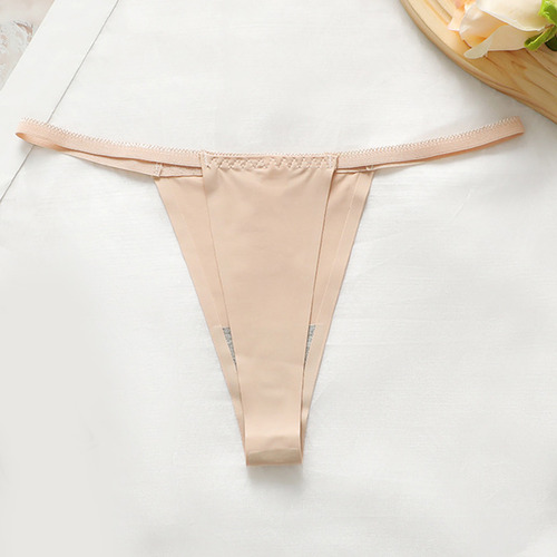 Bragas De Encaje Sin Costuras Para Mujer Con Cintura Baja Y