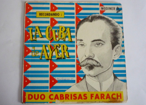 Duo Cabrisas Farach - Recordando La Cuba De Ayer - Lp Vinilo