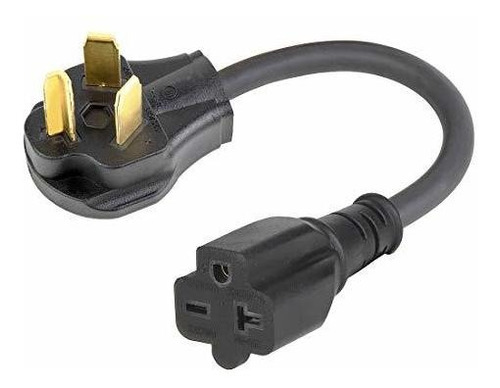 Enchufe De Secador Nema 10-30p 30a De 1ft Macho A Adaptador 