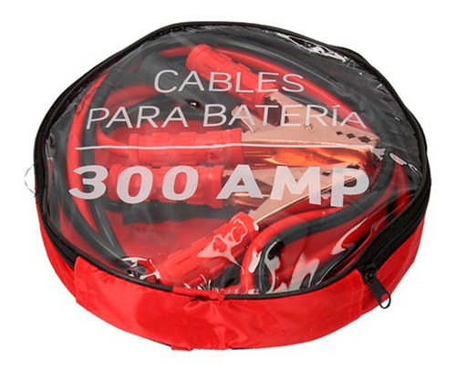 Imagen 1 de 6 de Cable Puente 300 Amperes Para Bateria Auto Vexo