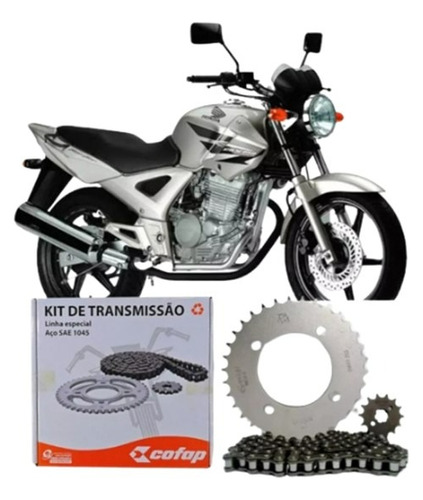 Kit Relação Cofap Completo Cbx 250 Twister 2001 A 2008 