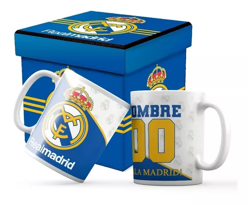 Caja de regalos atlético de Madrid personalizada con nombre, taza del Madrid,  llavero del Madrid, posavasos del Madrid (madrid nuevo) : :  Productos Handmade