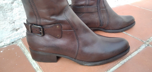 Botas Cuero Marrones Caña Alta