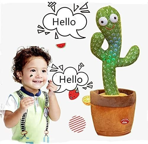 ( Cactus Bailando Bluetooth Repite Lo Que Dices Juguetes