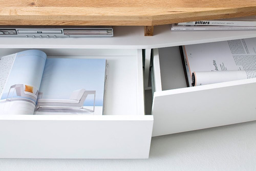 Imagen 6 de 7 de Mueble Para Tv Moderno Ref: Hifi En Lacada Y Madera