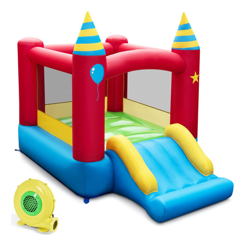 Medimall Gorila Inflable, Castillo Hinchable Con Area De Sal