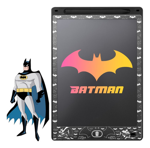 Lousa Mágica Batman Tablet Infantil Educativo Lcd