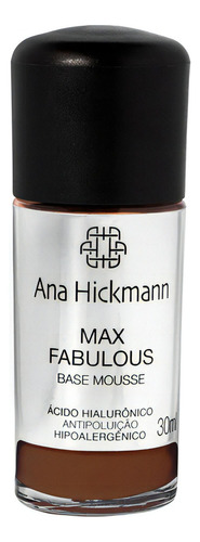 Ana Hickmann Base Mousse Max Fabulous Tom 12 Tons Cor Mf 12