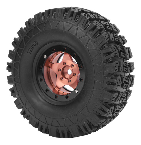 Juego De Llantas Brown Rc Crawler De Aleación De Aluminio, 4