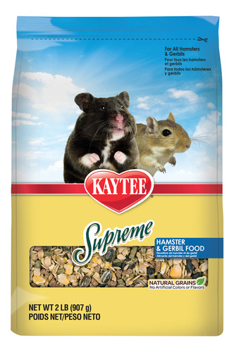 Alimento Kaytee Supreme Hamster/gerbo Mezcla 907 Gr