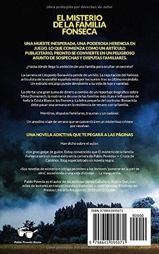 El Misterio De La Familia Fonseca Un Thriller..., De Poveda, Pa. Editorial Independently Published En Español