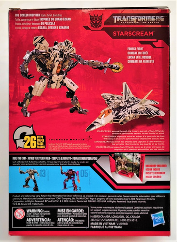Transformers Studio Series 21 Voyager Starscream Hasbro
