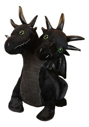 Peluche De Dragon 2 Cabezas