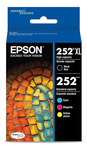 Tinta Epson Color 252 Negro 252xl