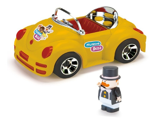 Imagem 1 de 2 de Carrinho Carro Brinquedo Mundo Bita Criança Com Boneco