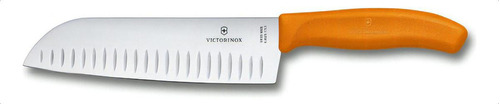 Victorinox Cuchillo Santoku Para Chef, 17 Cm, Naranja