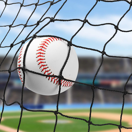 Wiseek - Red De Béisbol De 10 X 20 Pies, Malla De Béisbol Re