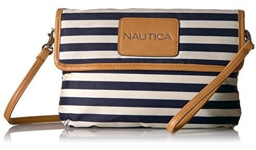 Mujeres Nautica Crossbody Wallet Wristlet Clutchh, Mwqjm