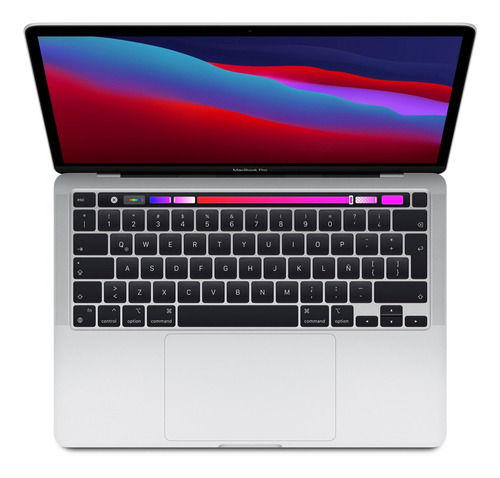 Imagen 2 de 3 de Apple MacBook Pro (13 pulgadas, 2020, Chip M1, 256 GB de SSD, 8 GB de RAM) - Plata