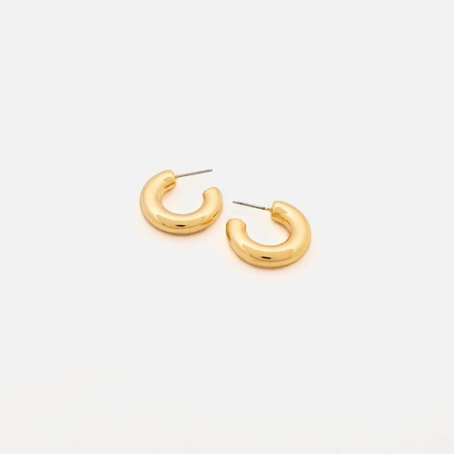 Aretes Candongas Baño Oro 24k Y/o Plata Para Dama Mujer 