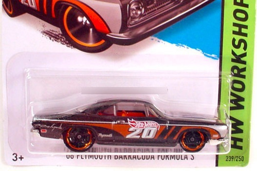 Hot Wheels # 239/250 - '68 Plymouth Barracuda Formula S